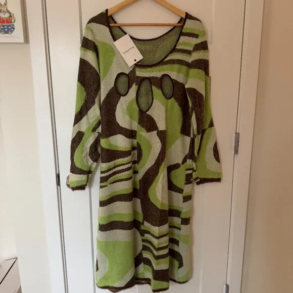 House of Sunny Land Cruise Hockney Dress - US Size 14 - Picture 7 of 11